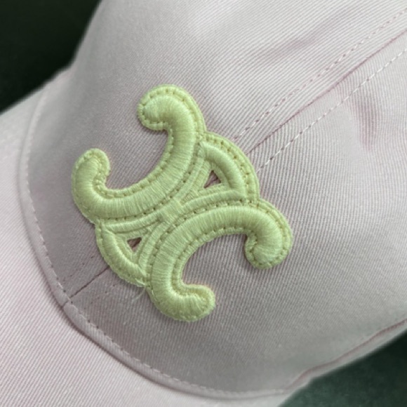 Celine pink baseball cap main image 4